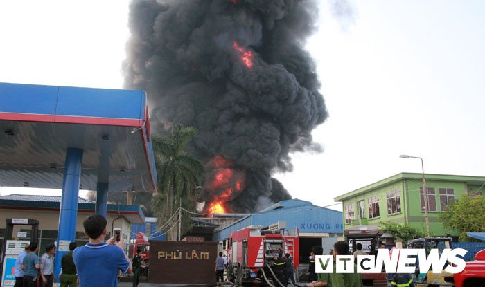 chay lon tai cong ty phu lam hai phong