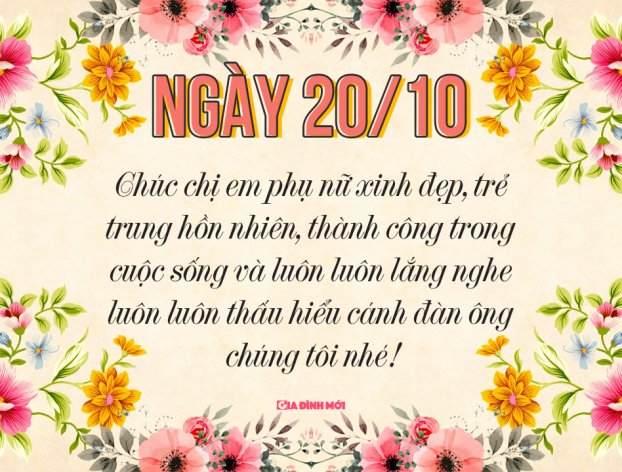 Những Lời Chúc Ngày Phụ Nữ Việt Nam 20/10 Hay Và Hài Hước Nhất