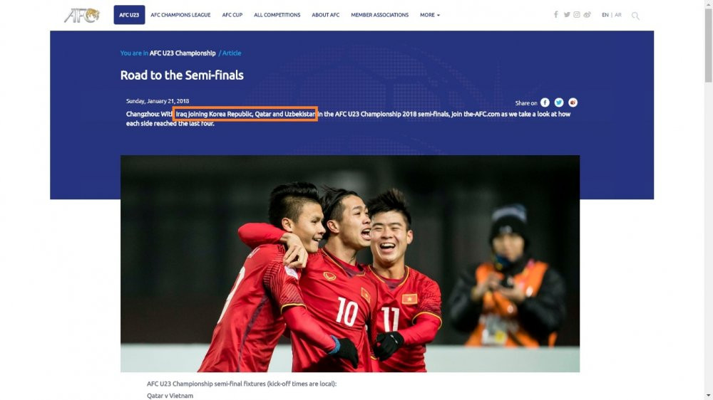 AFC U23 Viet Nam