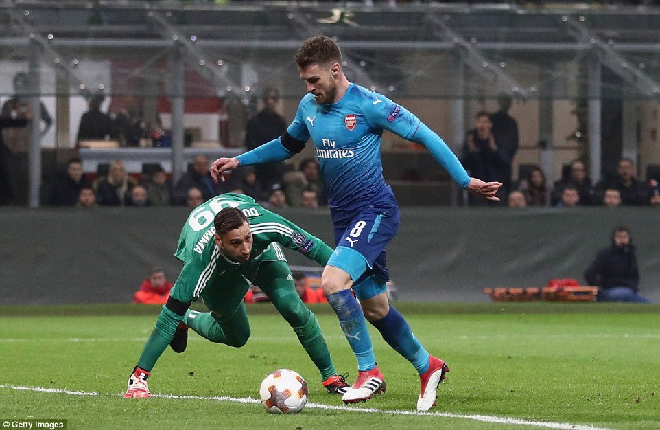 ramsey arsenal milan