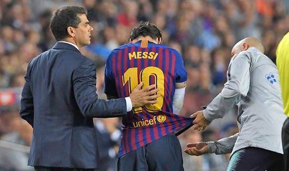 messi chan thuong nghi 3 tuan lo tran el clasico dau tien trong mua giai