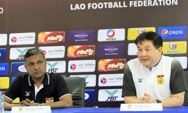 aff cup 2018 lao tu tin gay bat ngo truoc doi tuyen viet nam