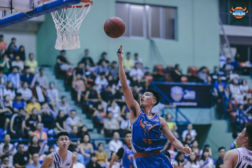 Hinh anh thi dau cua Hanoi Buffaloes trong tran Preseason gap Thang Long Warrior - 2