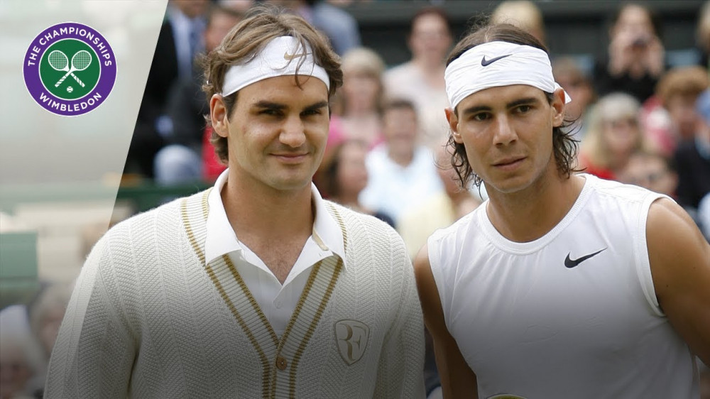 wimbledon federer nadal