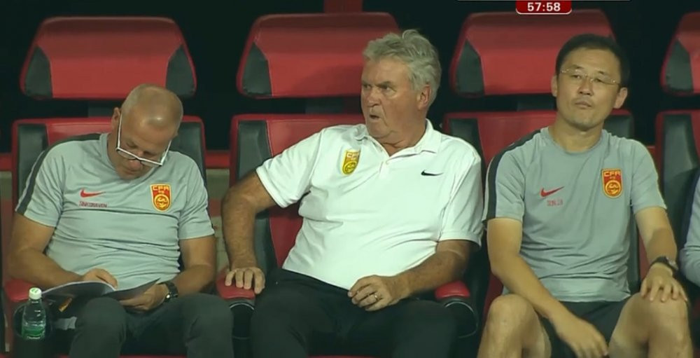 hiddink u22 trung quoc viet nam