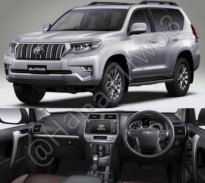 Lo dien Toyota Land Cruiser Prado 2018, ra mat mua thu nam nay hinh anh 1