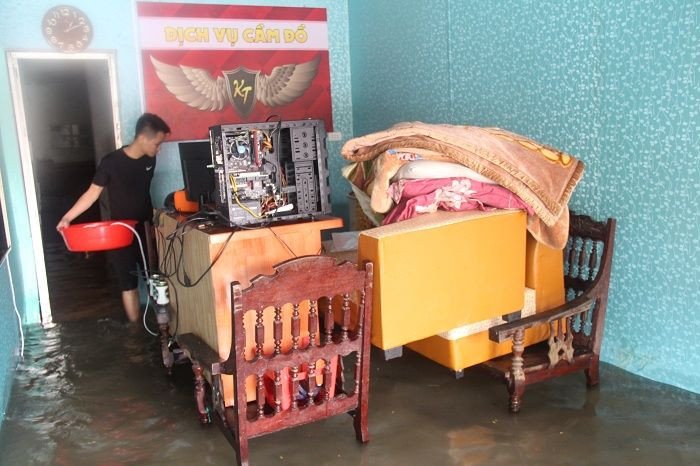 mưa lũ,áp thấp nhiệt đới,ngập lụt,Hà Tĩnh