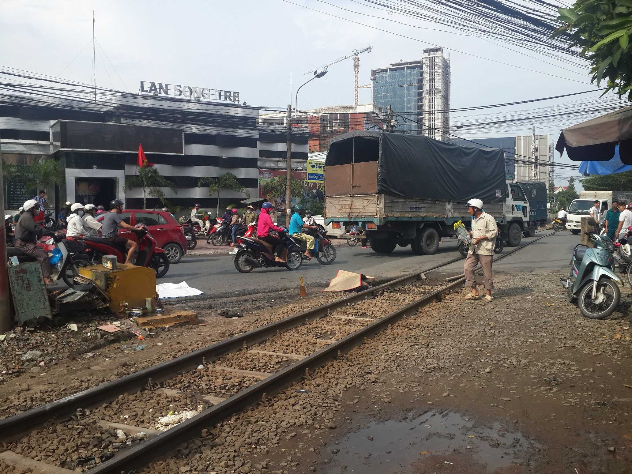 Hiện trường vụ tai nạn /// Ảnh: Lê Lâm