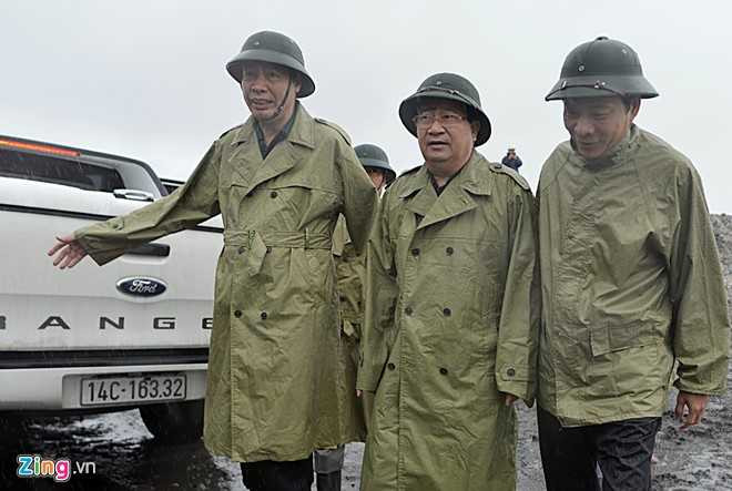 Pho thu Tuong thi sat cong tac chong bao tai Quang Ninh hinh anh 5