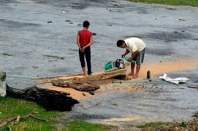 Xom chai khong ho khau giua long thi xa hinh anh 3
