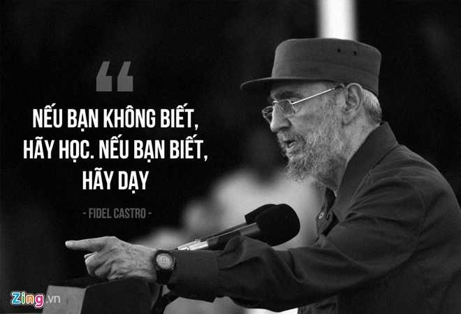 Fidel Castro: Cuba khong co tre that hoc vi doi ngheo hinh anh 1
