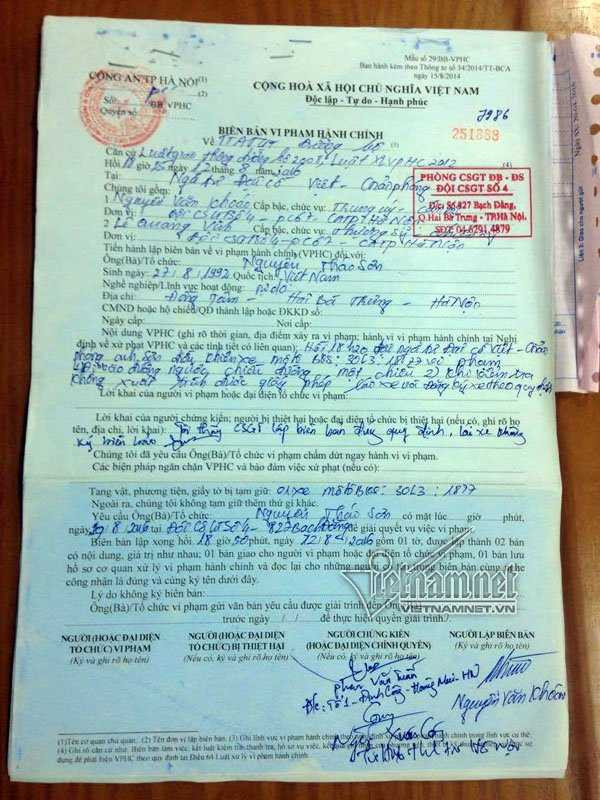 Hi hữu: Tìm được xe SH bị mất khi đọc VietNamNet