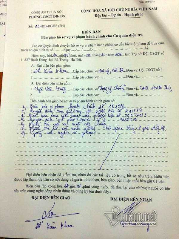 Hi hữu: Tìm được xe SH bị mất khi đọc VietNamNet