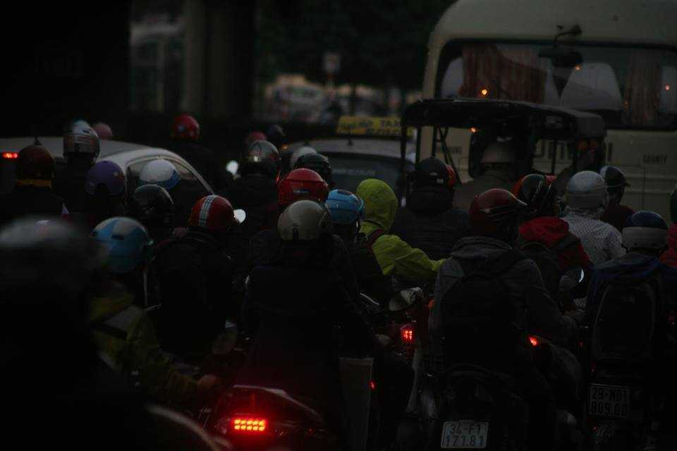 Hà Nội: Kẹt cứng cửa ngõ phía Nam chiều cuối năm