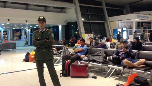 Lực lượng an ninh sân bay được tăng cường để hỗ trợ hành khách