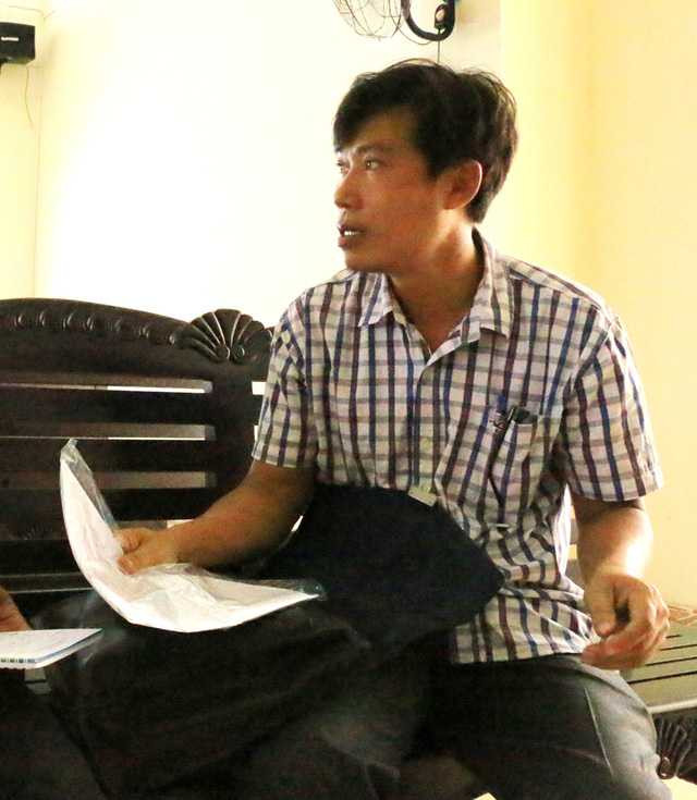 Lái tàu Nguyễn Văn Túy tại phiên tòa phúc thẩm.