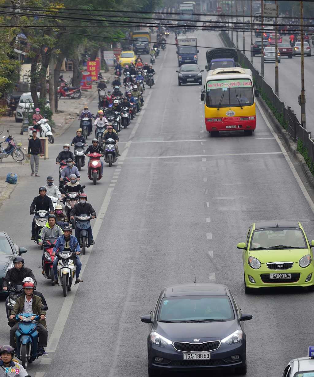 Tuyen duong nguoi di xe may dung lan gay ngac nhien o Hai Phong hinh anh 6