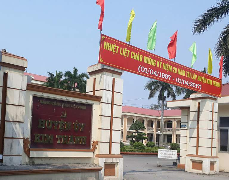 lãnh đạo huyện toàn người nhà, bổ nhiệm người nhà, huyện Kim Thành, Hải Dương