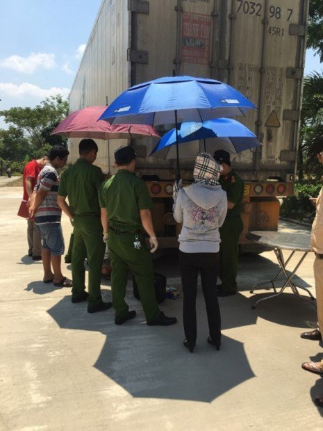 CSGT Quảng Nam bắt tài xế xe tông chết người ở Phú Thọ - ảnh 1