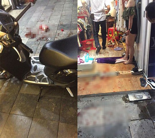 chém vợ , chồng chém vợ, chồng truy sát vợ, chém vợ ở hà nội, truy sát vợ ở hà nội, nguyên nhân chém vợ, chém vợ trong shop quần áo, vụ án, trọng án, chồng đánh vợ, tin tức trong ngày, tin xã hội, pháp luật, tin tức pháp luật, vụ án giết người, giết người, truy sát, vtc, vtc news, vtc.vn - 1