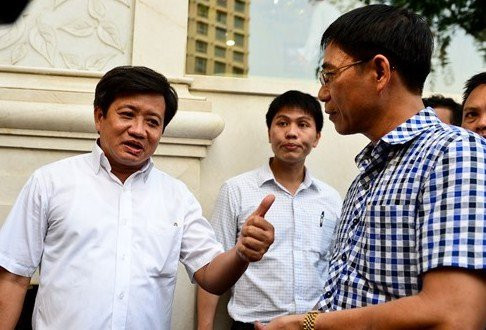 Quan 1 giai thich ve 2 van ban yeu cau ong Hai dung dep via he hinh anh 1