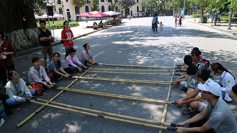 nắng nóng, thời tiết Hà Nội, Hà Nội, phố đi bộ, nóng kỷ lục, nóng gay gắt, Hồ Gươm