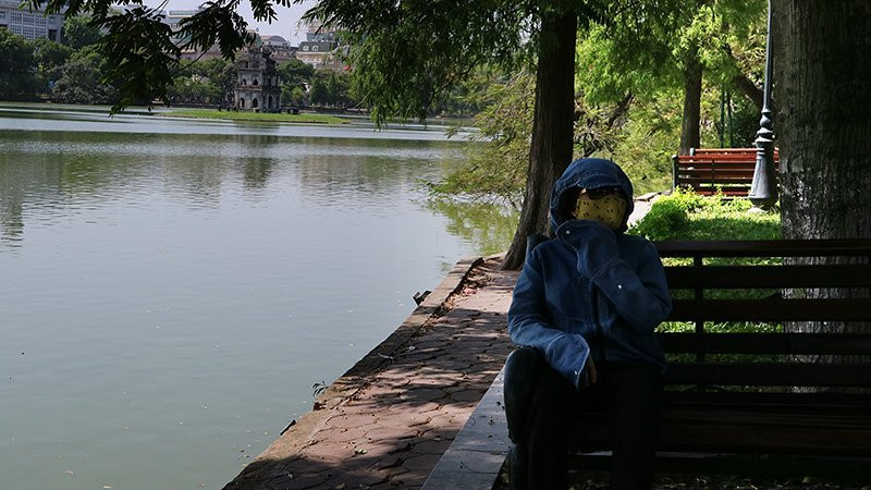 nắng nóng, thời tiết Hà Nội, Hà Nội, phố đi bộ, nóng kỷ lục, nóng gay gắt, Hồ Gươm