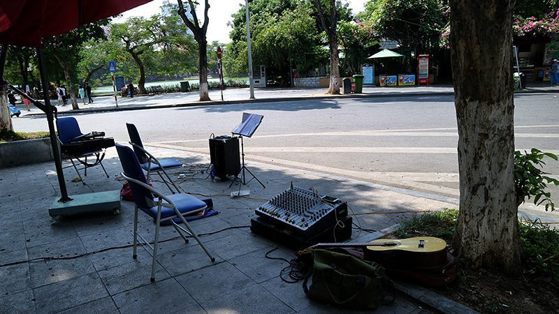 nắng nóng, thời tiết Hà Nội, Hà Nội, phố đi bộ, nóng kỷ lục, nóng gay gắt, Hồ Gươm