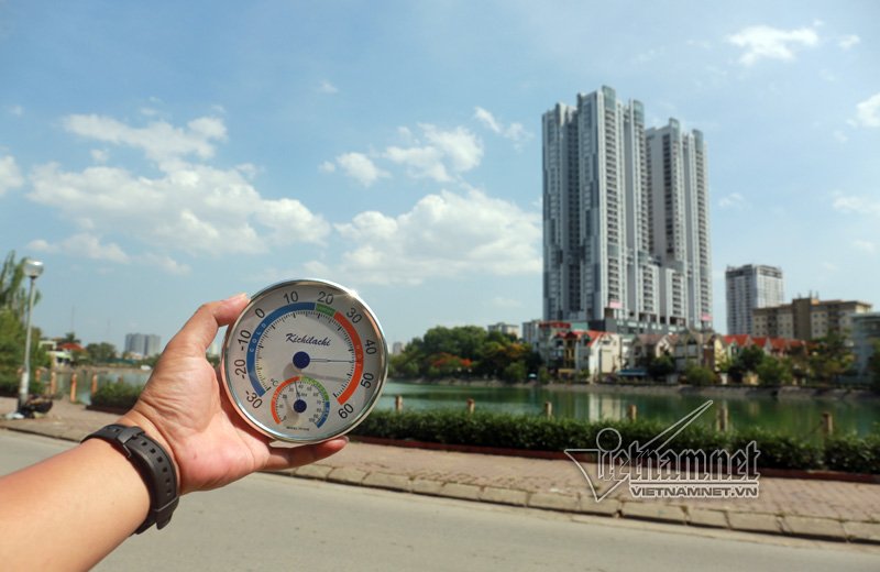 nắng nóng, nắng nóng kỷ lục, nóng kỷ lục, hàng cây, di dời cây xanh, Hà Nội