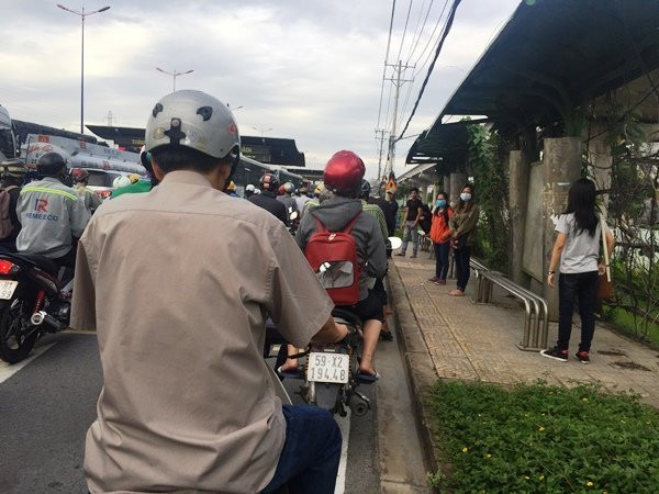kẹt xe, cảng Cát Lái, ùn tắc giao thông, Sài Gòn, kẹt xe nghiêm trọng