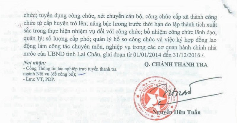 Bộ Nội vụ, tuyển dụng, công chức