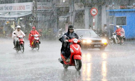 dự báo thời tiết ngày 19/6