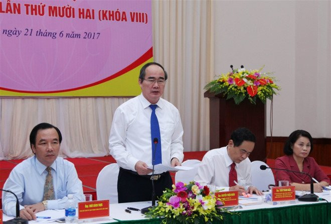 Hiep thuong cu Chu tich MTTQ Viet Nam thay ong Nguyen Thien Nhan hinh anh 1