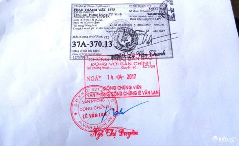 hang trieu chu xe sap bi xu phat vi lai xe khong co giay to goc hinh 2