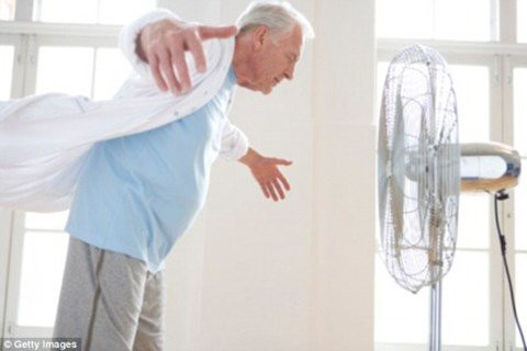 Quạt điện là thiết bị không thể thiếu trong mỗi gia đình nhưng không tốt khi nằm quá nhiều nhất là người già. Ảnh: ANTĐ