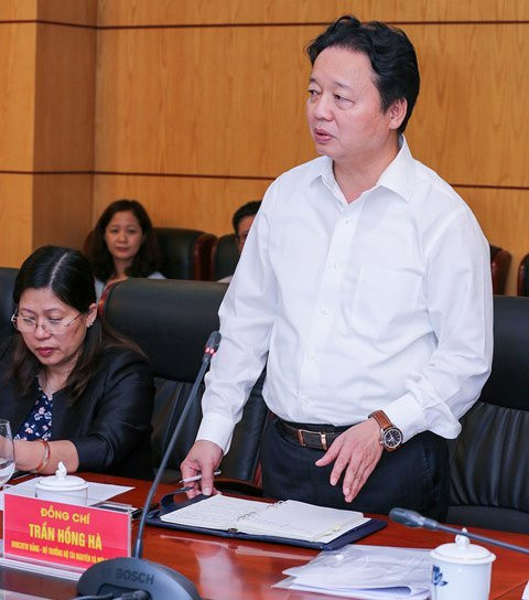 ô nhiễm môi trường biển,nhiệt điện Vĩnh Tân,Bình Thuận,xả thải,ô nhiễm môi trường,Bộ trưởng Tài nguyên môi trường,Trần Hồng Hà