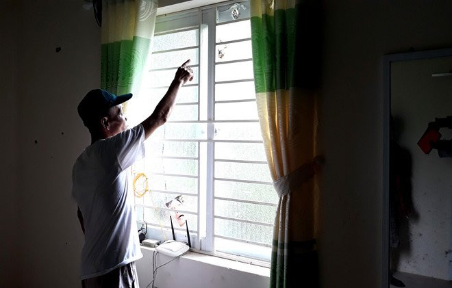 Nhieu nha dan bi hu hong nang sau tieng no vang troi hinh anh 2