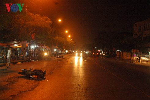 hai phong xay ra vu tai nan giao thong lien hoan nghiem trong hinh 1