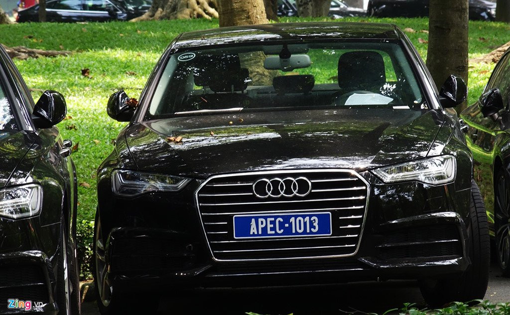 Can canh dan xe sang phuc vu APEC trong Dinh Thong Nhat hinh anh 7