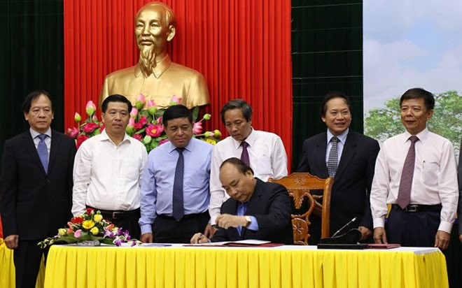 Thu tuong dong dau phat hanh bo tem ton vinh Dai tuong Vo Nguyen Giap hinh anh 1