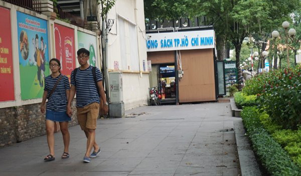 Đoàn Ngọc Hải, quận 1, vỉa hè, bãi giữ xe, bãi giữ xe, chiếm lấn vỉa hè