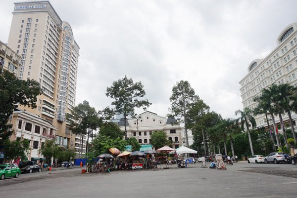 Đoàn Ngọc Hải, quận 1, vỉa hè, bãi giữ xe, bãi giữ xe, chiếm lấn vỉa hè