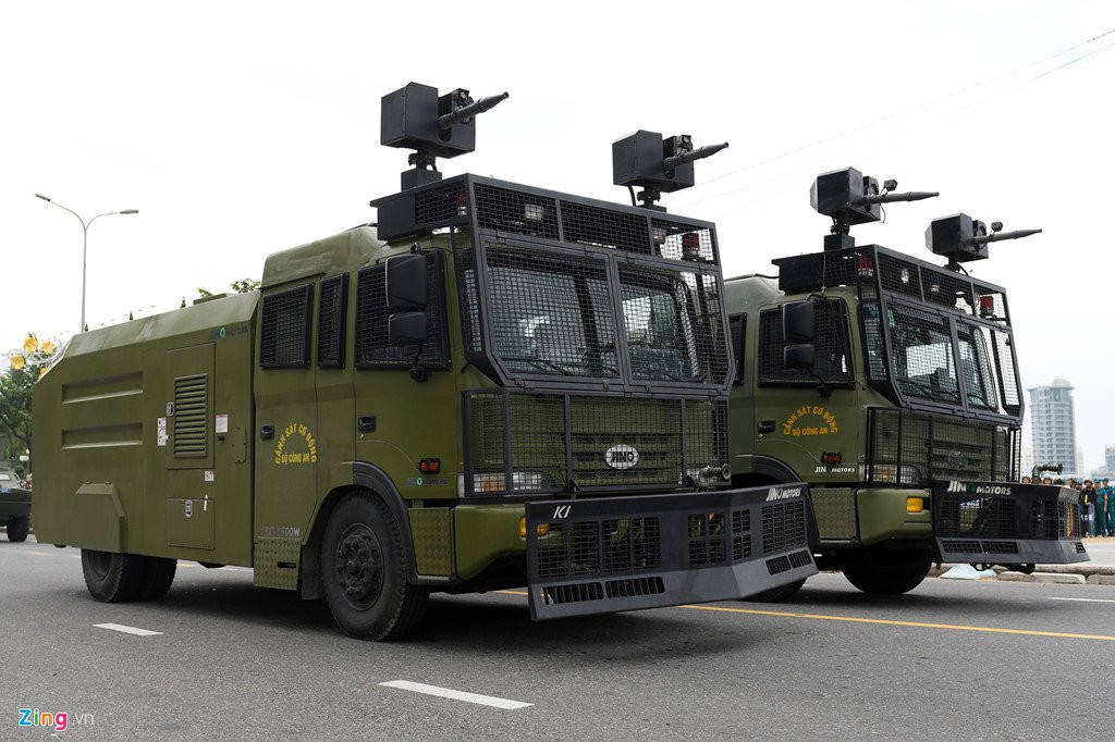 Dan xe dac chung tap luyen bao ve APEC hinh anh 11