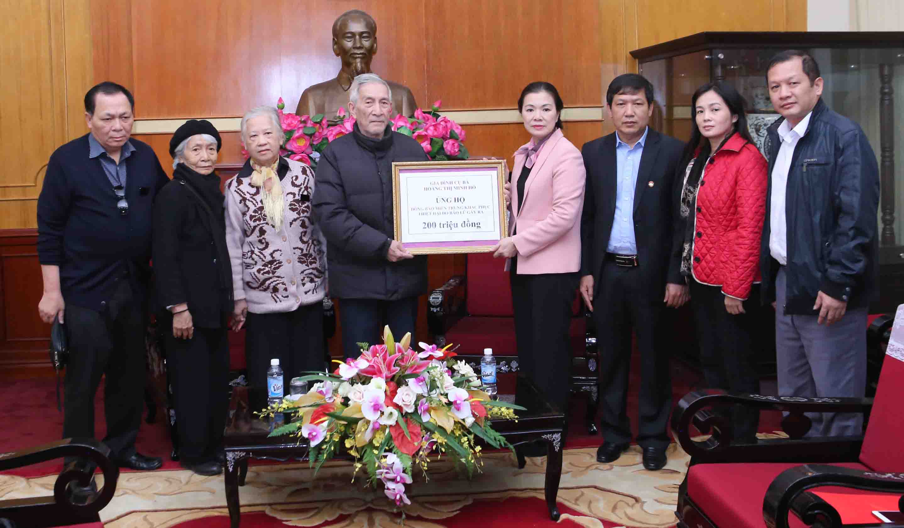 Trịnh Văn Bô,Hoàng Thị Minh Hồ,đồng bào miền Trung