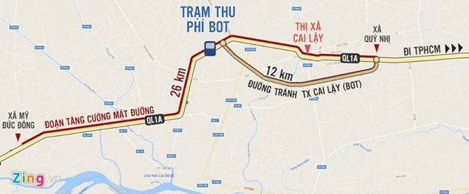 Nghien cuu phuong an thu 4 cho tram thu phi BOT Cai Lay hinh anh 2