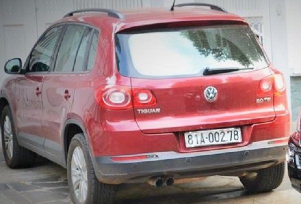 doanh nghiệp tặng xe, Sở KH&ĐT Gia Lai, TAND tỉnh Gia Lai, Trần Thế Vinh, xe Volkswagen