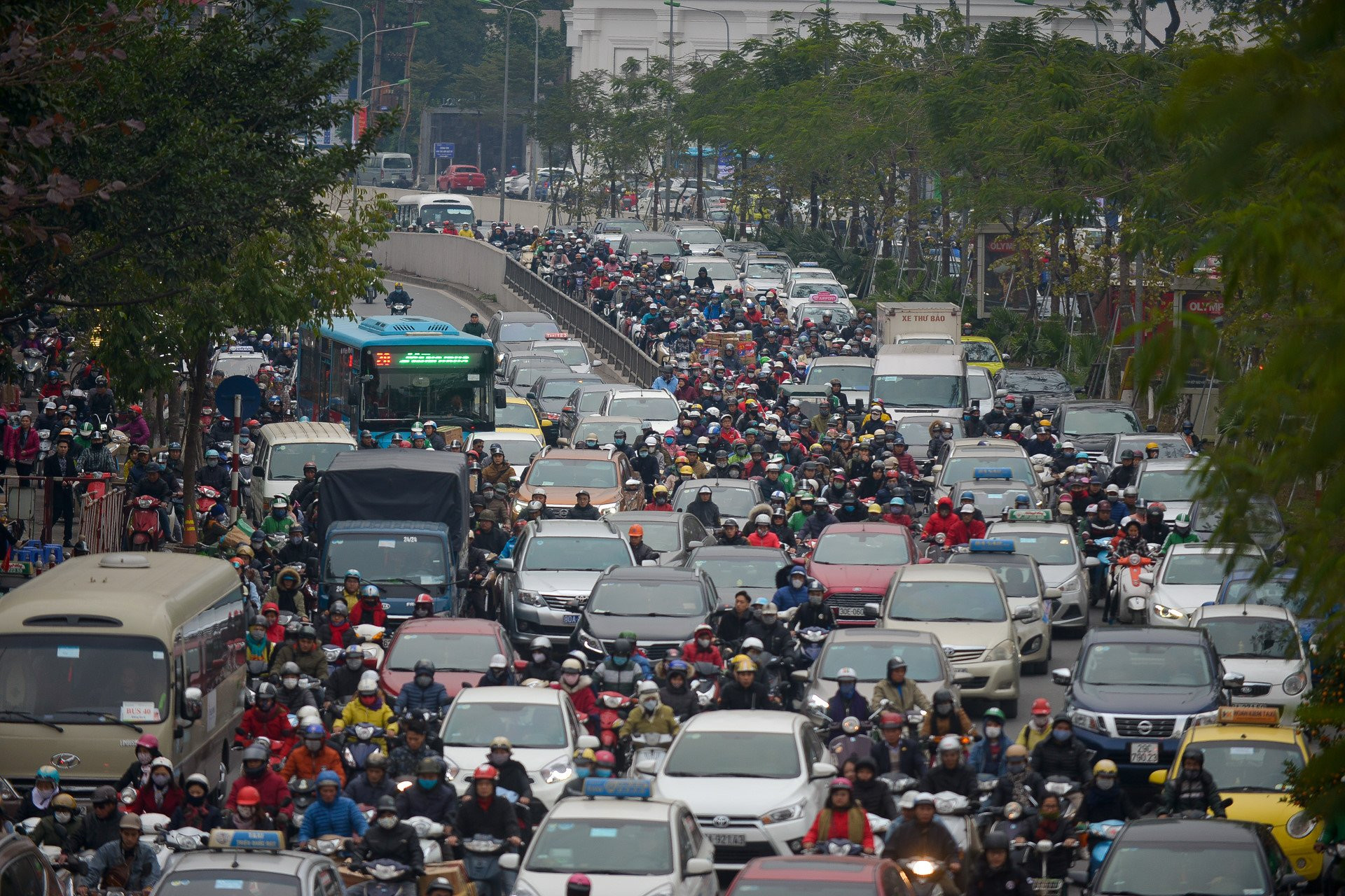 Noi so hai giao thong ngay giap Tet hinh anh 13