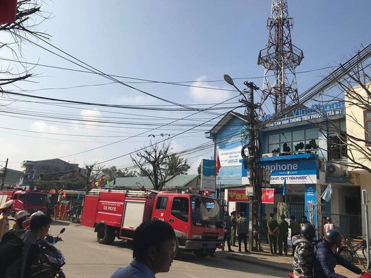 Cháy trung tâm viễn thông, mạng 3 huyện thất thủ - Ảnh 2.