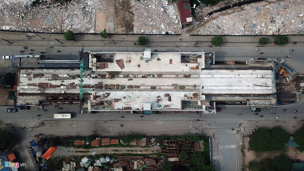 Canh quan moi la hai ben tuyen metro dau tien cua Ha Noi hinh anh 2
