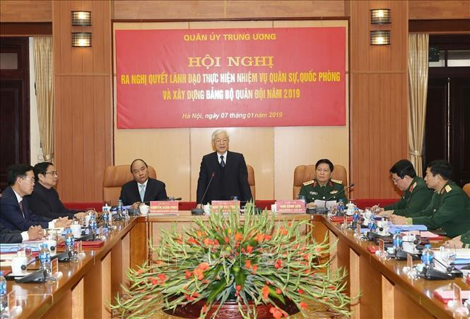 Tổng bí thư, Chủ tịch nước chủ trì hội nghị Quân ủy Trung ương